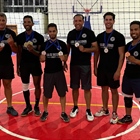 Equipo Negro Campeón Torneo Voleibol Añejo Activo