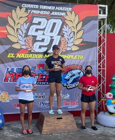 Naqueña Alejandra Santana “La Nadadora Más Completa”