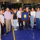Inaugurado X Torneo Voleibol Naco y Reconoció a Cristóbal Marte Hoffiz