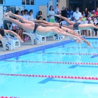 Celebran primera evaluacion de la escuela de natacion