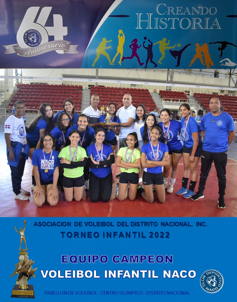 VOLEIBOL INFANTIL GANA INVICTO TORNEO DISTRITAL