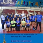 VOLEIBOL INFANTIL GANA INVICTO TORNEO DISTRITAL