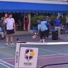 Exhibición de Pickelball en el Club Deportivo Naco