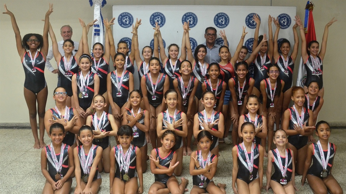 Gimnasia: 107 medallas,  34 oro, 36 plata y 37 bronce