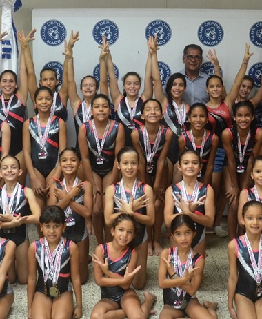 Gimnasia: 107 medallas,  34 oro, 36 plata y 37 bronce