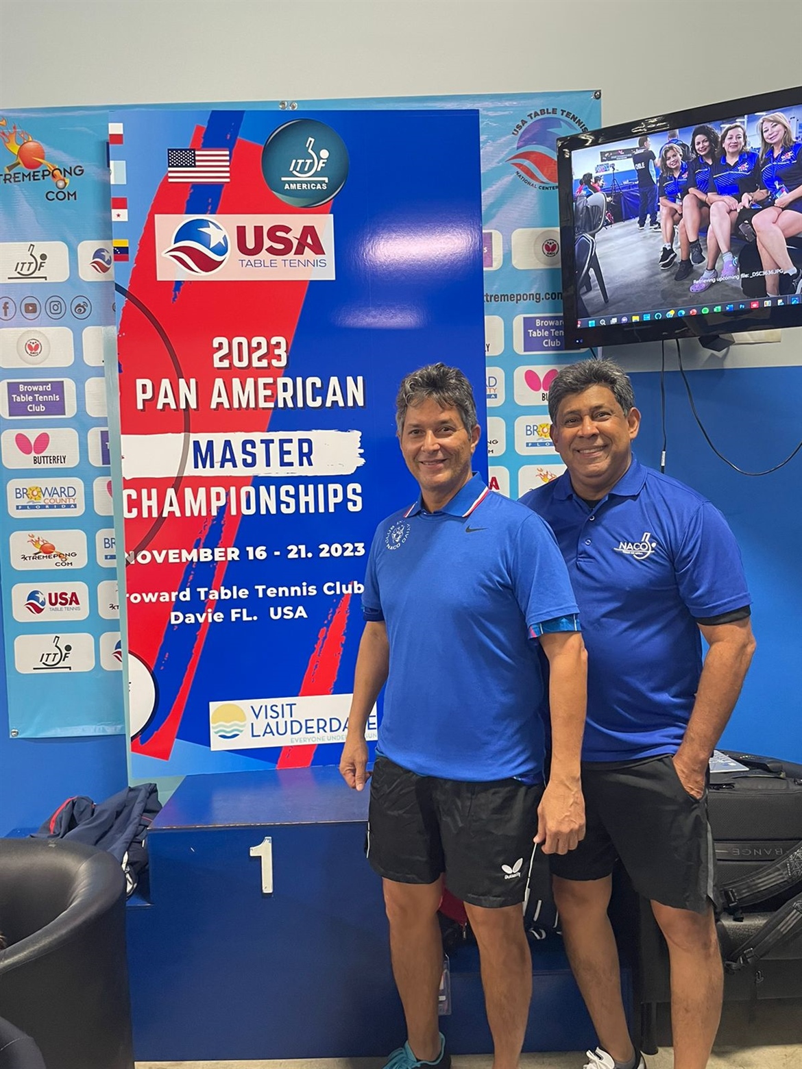 Naqueños conquistan Oro en Panamericano Master de Tenis de Mesa