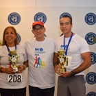 Martínez y Núñez ganan primeros lugares en Maratón 5K Club Naco