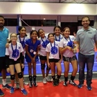 Naqueñas Lograron Bronce en Mini Voleibol