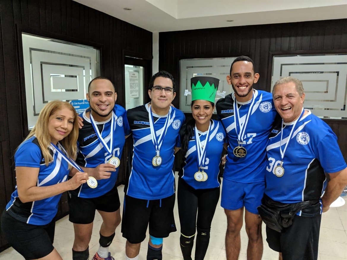 Los “Frankenstein”, Ganaron Torneo Intramuros de Voleibol de la Liga Armonía 2018