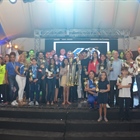 Los atletas ganadores de trofeos y medallas de la Gala Deportiva
