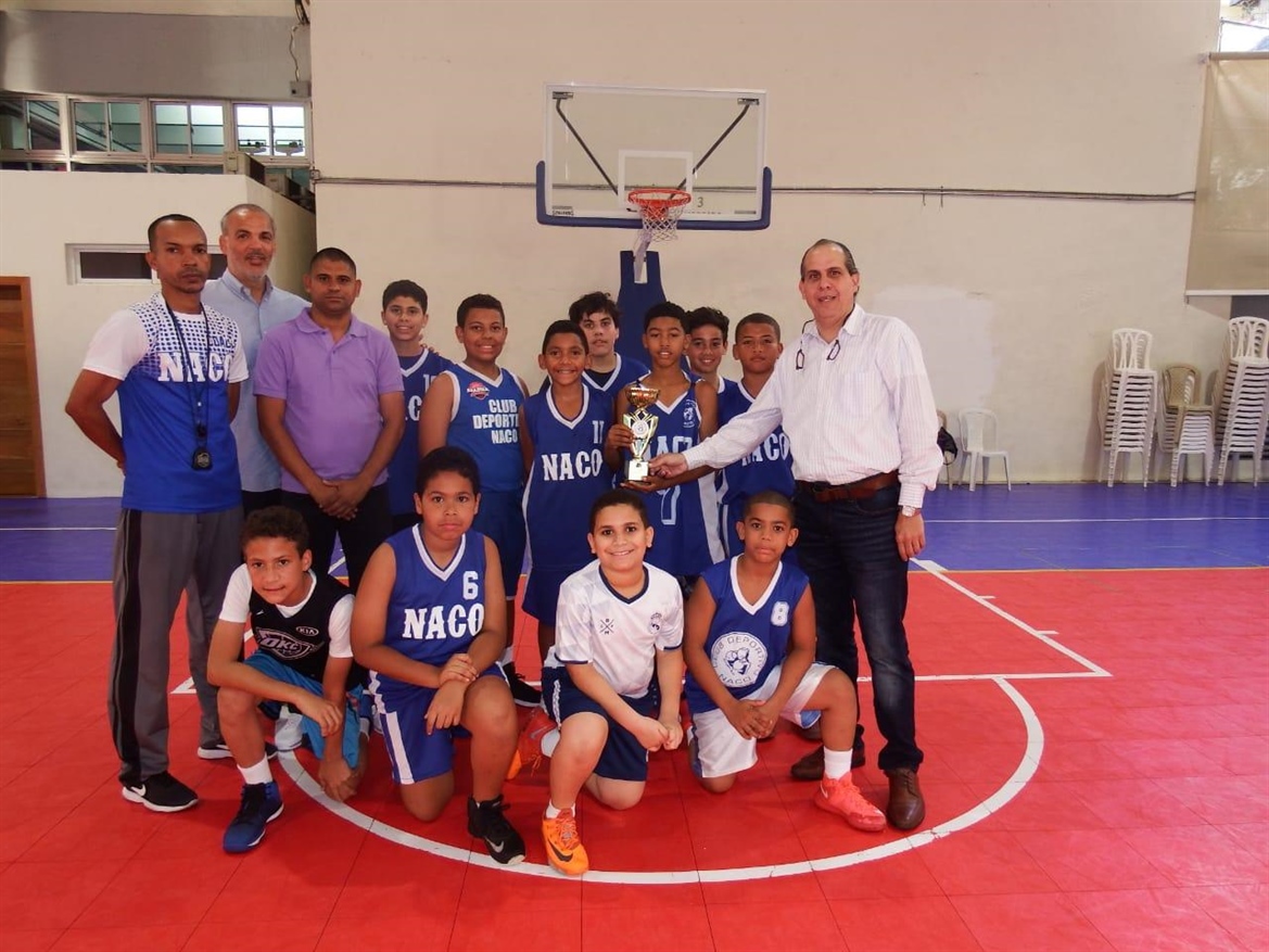 Naco Campeón del Torneo Independencia de Mini Baloncesto