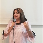 Gran Charla de la Doctora Damaris Vicente a Niños del Karate Naqueño