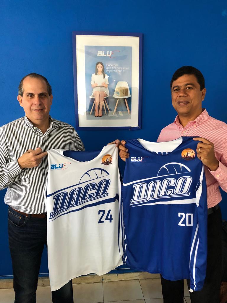 Empresa Blue Courier Express Donó Uniformes Para Metropolitano Masters de Basloncesto