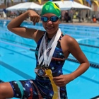 De La Rosa Logró Récord Nacional en 50 Metros Pecho con 37.21