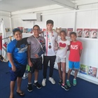 Judoca Naqueño Antonio Tornal Atleta Meritorio en la Feria del Libro