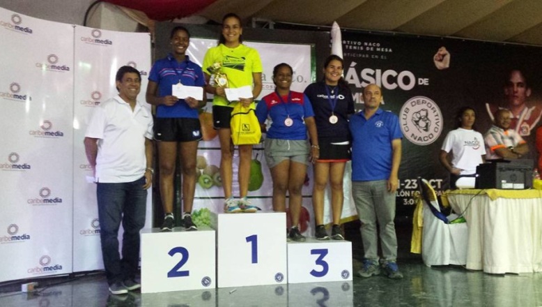Eva Brito, Vila y Cabrera se coronan campeones  en III Clásico Mario Álvarez Soto de Tenis de Mesa
