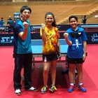 Gran Actuación de Shary y Rafa en Mundial de Tenis de Mesa