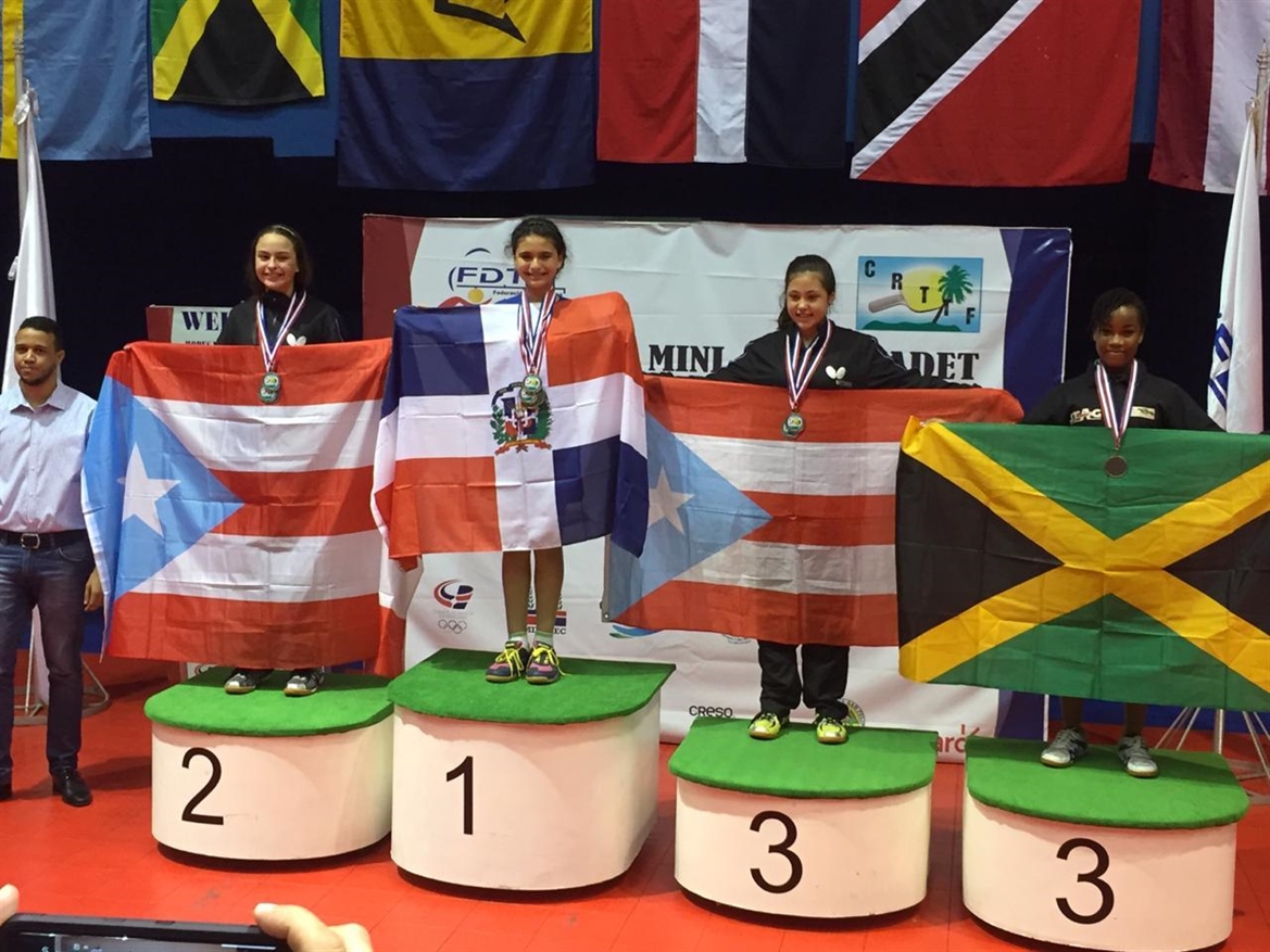 8 Medallas Para Tenismesistas Naqueños Representando RD