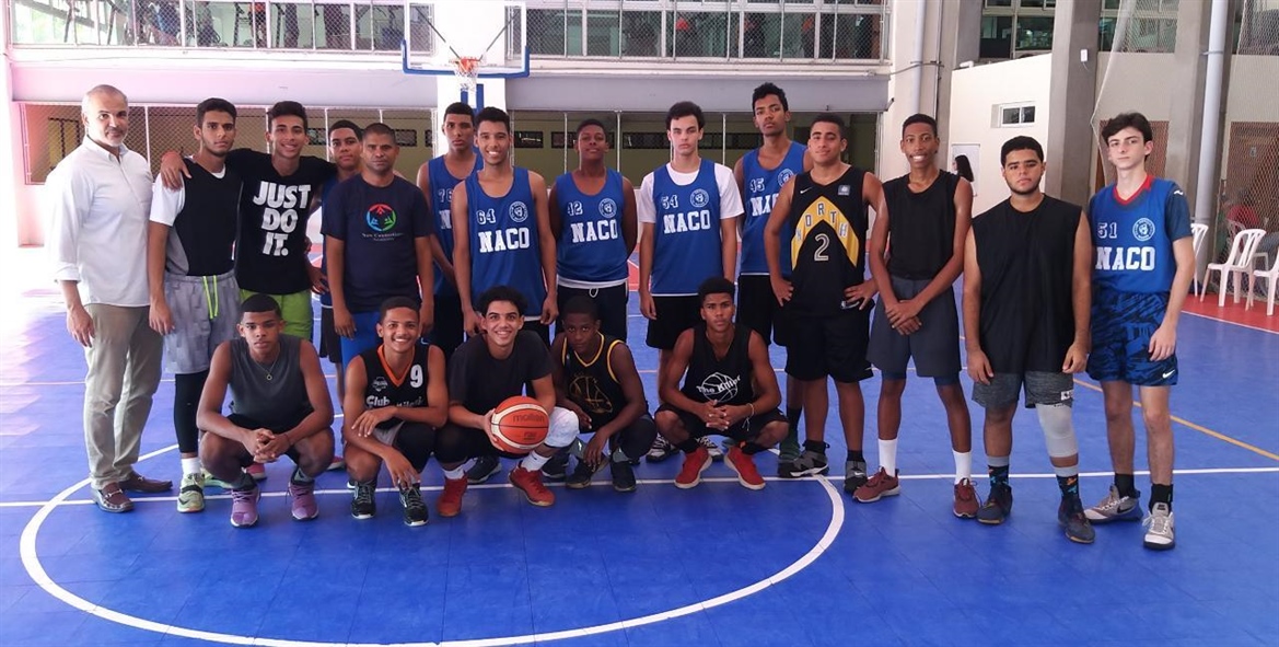 Proyectos de Baloncesto Naqueño Hicieron Encuentro Amistoso