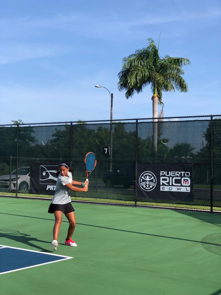 Tenista Candelier Con Destacada Actuación en Puerto Rico Bowl