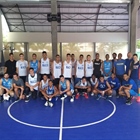 Liga de Desarrollo Naqueña y PUCMM Intercanbiaron en Baloncesto