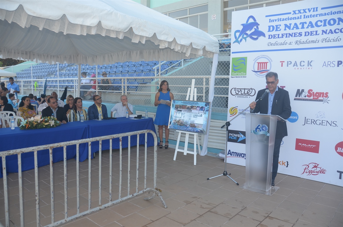 Inauguraron XXXVII Invitacional Internacional de Natación Delfines del Naco