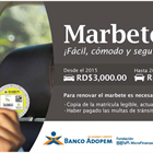 Ya Puedes Renovar el Marbete en el Club Naco