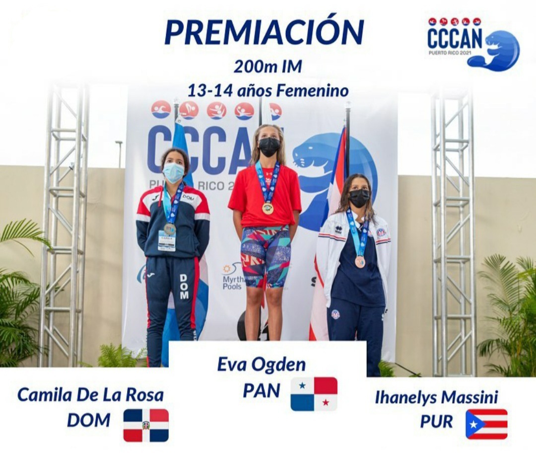 Camila De la Rosa con Récord Nacional y Plata en el CCCAN