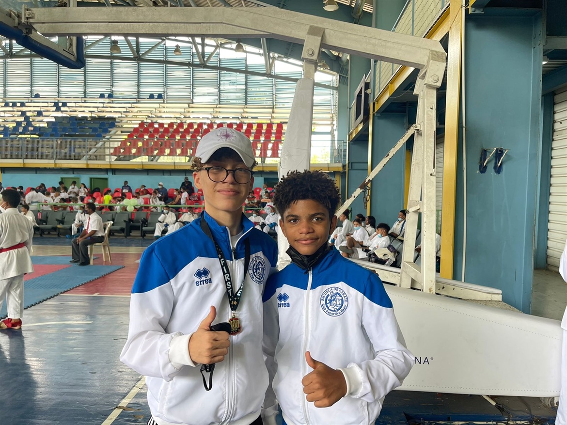 Trujillo y Borges Pusieron a Brillar al Naco con 3 Medallas de Oro