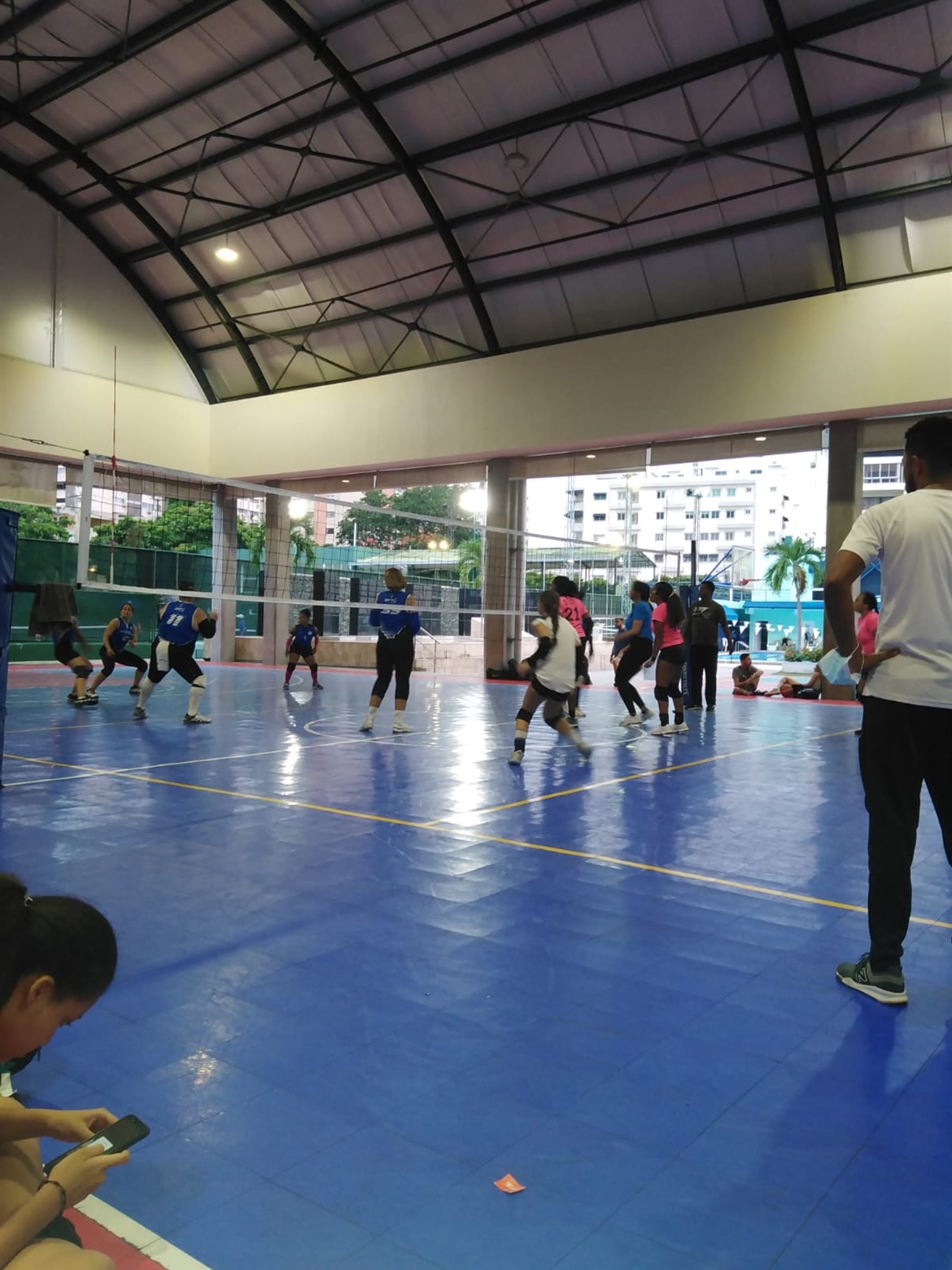 Encuentro Voleibol Amateur y Sub 23 del Naco Finalizó Empate